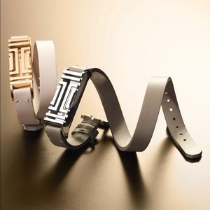 Tory Burch for Fitbit leather wrap bracelet